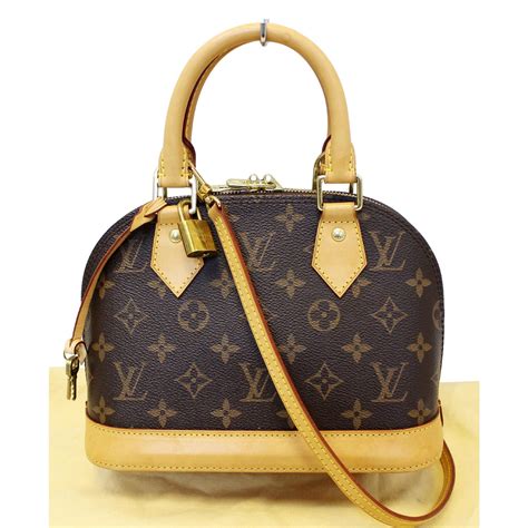 alma bb monogram canvas handbags